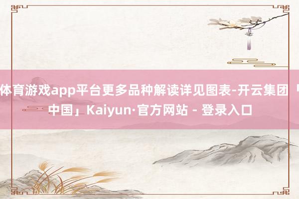 体育游戏app平台更多品种解读详见图表-开云集团「中国」Kaiyun·官方网站 - 登录入口